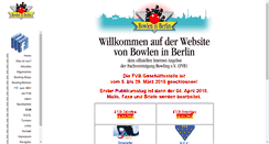 Desktop Screenshot of bowlen-in-berlin.de